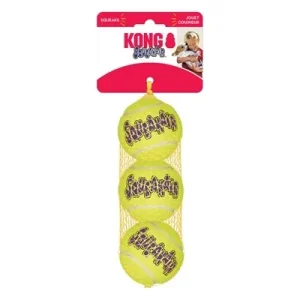 Kong Squeakair Tennisbal met Piep - Geel