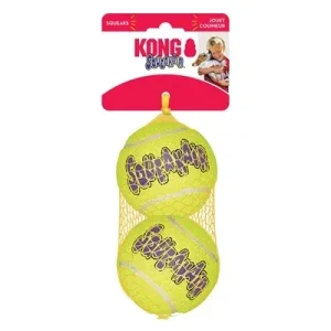 Kong Squeakair Tennisbal met Piep - Geel