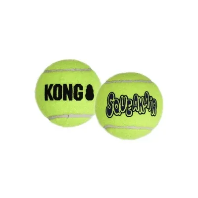 Kong Squeakair Tennisbal met Piep - Geel - Image 2