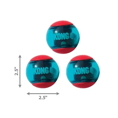 Kong Squeez Action - Rood - Image 2