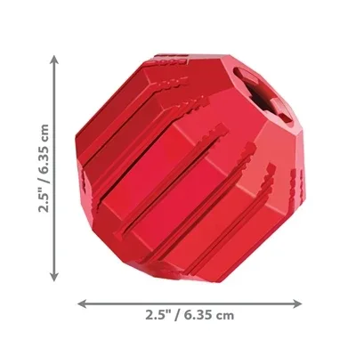 Kong Stuff a Ball Rubber - Rood - Image 2