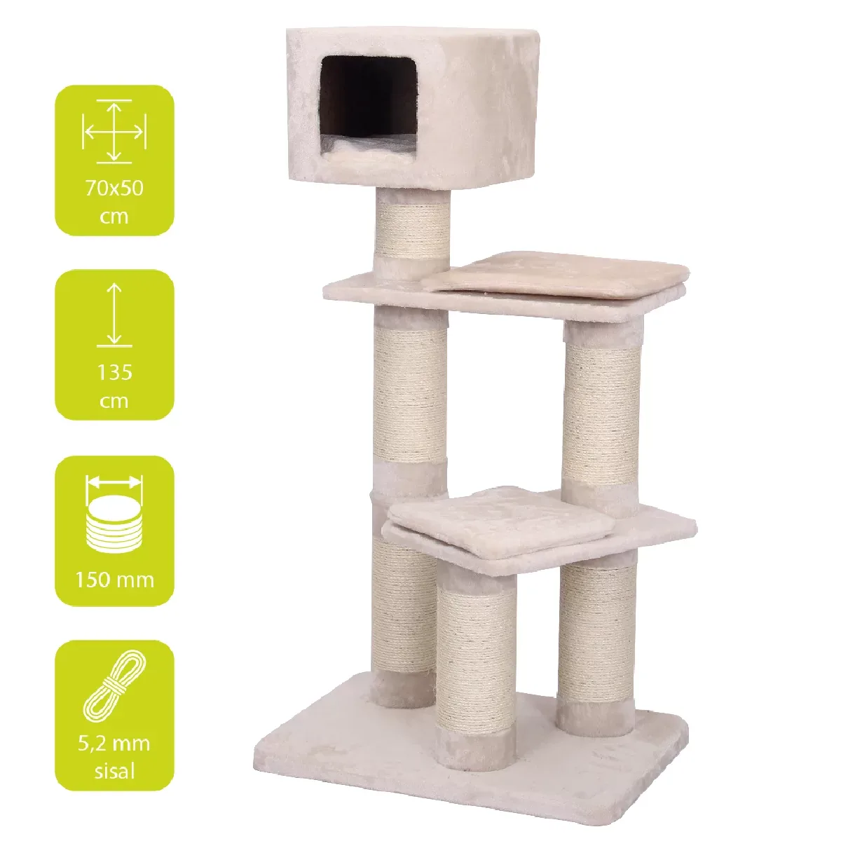 Krabpaal – Comfort Crawford – Beige - Image 2