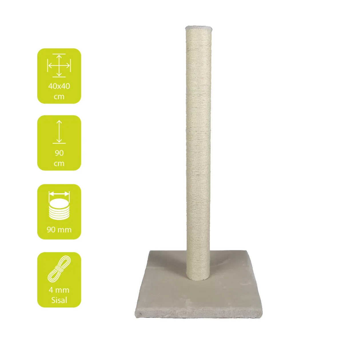 Krabpaal – High Post Beige - Image 2