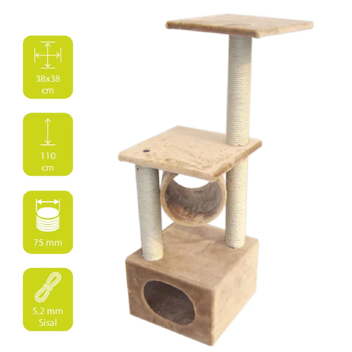 Krabpaal – Rodo – Beige - Image 2