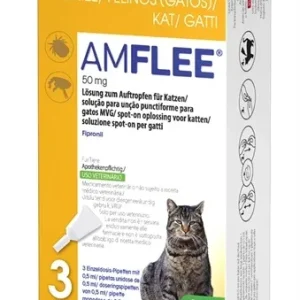 Krka Amflee Spot On Kat 3 Pip - 50 mg