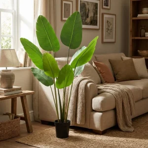 Kunst Strelitzia Nicolai 135 - 180 cm