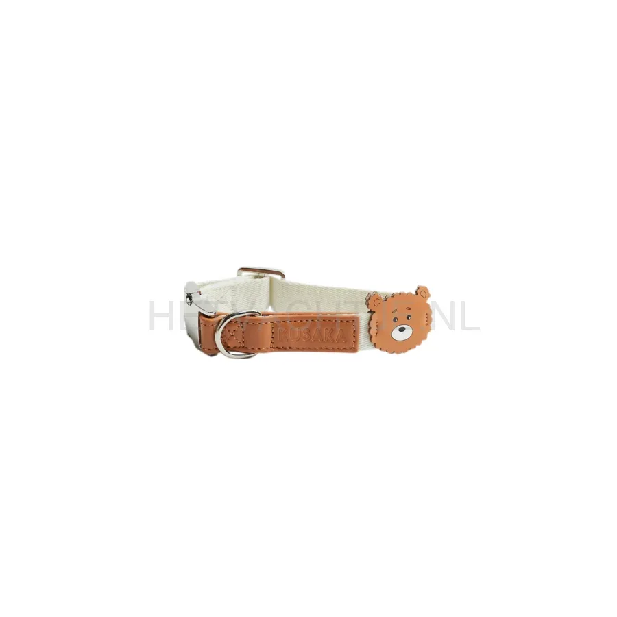 KUSAKA - Bear Halsband Pearled Ivory