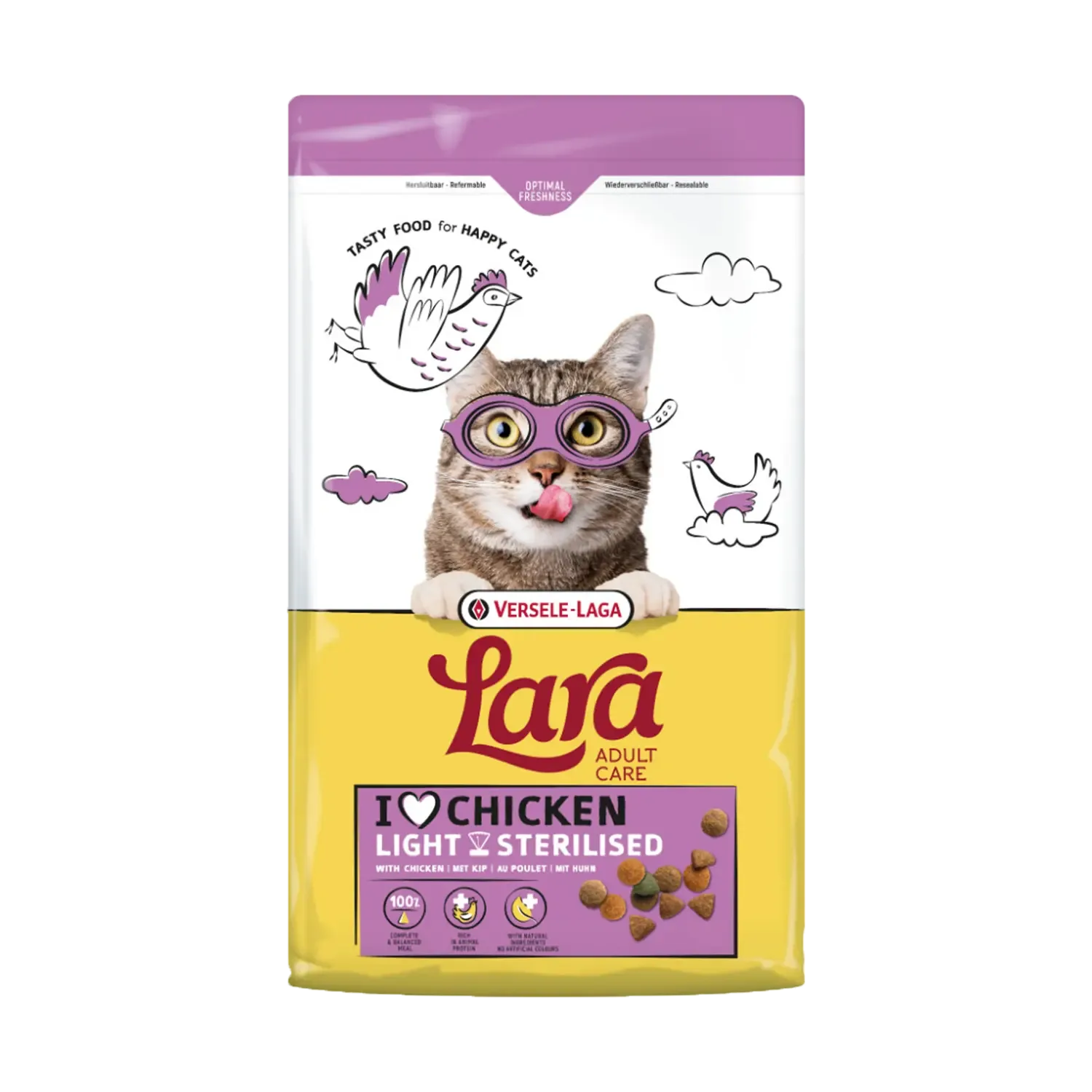 Lara Adult Care Light Sterilised Kip Kattenvoer 1.9 kg