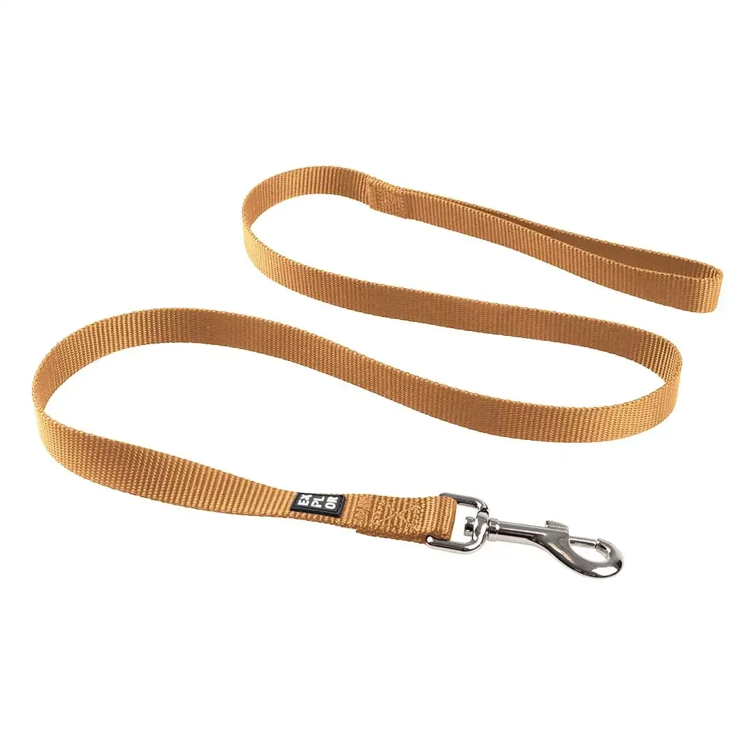 Leiband Fashion XS/S-200cm/10mm bruin