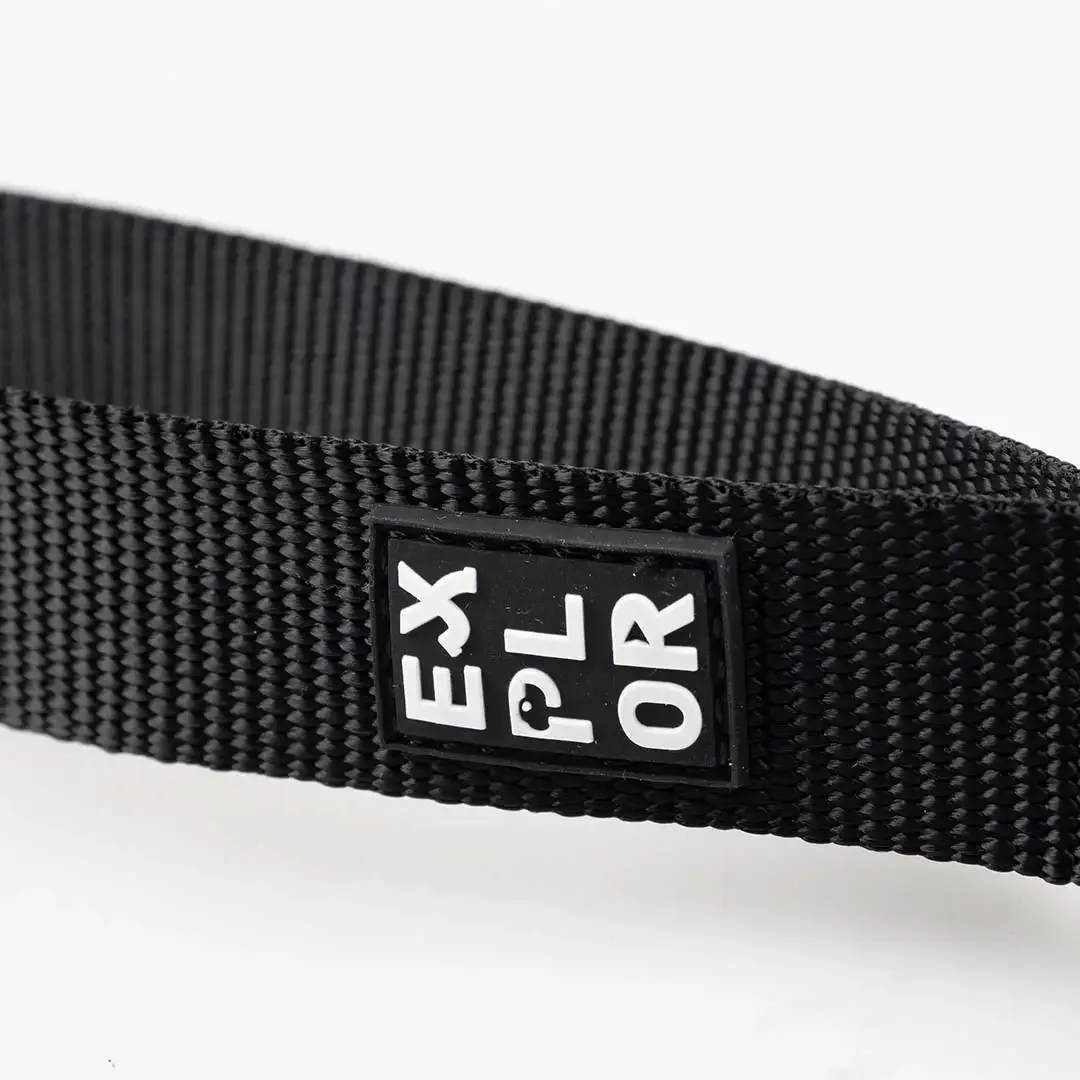 Leiband kort Classic 30cm/25mm zwart - Image 2
