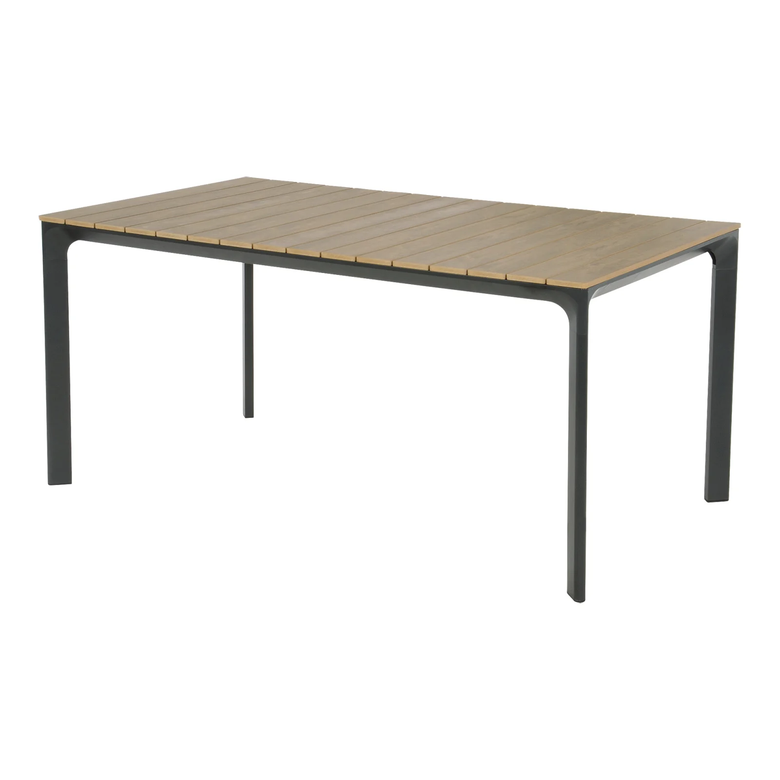 Lesli Living Arezzo - Tuintafel - Teaklook - 1x90x160 cm