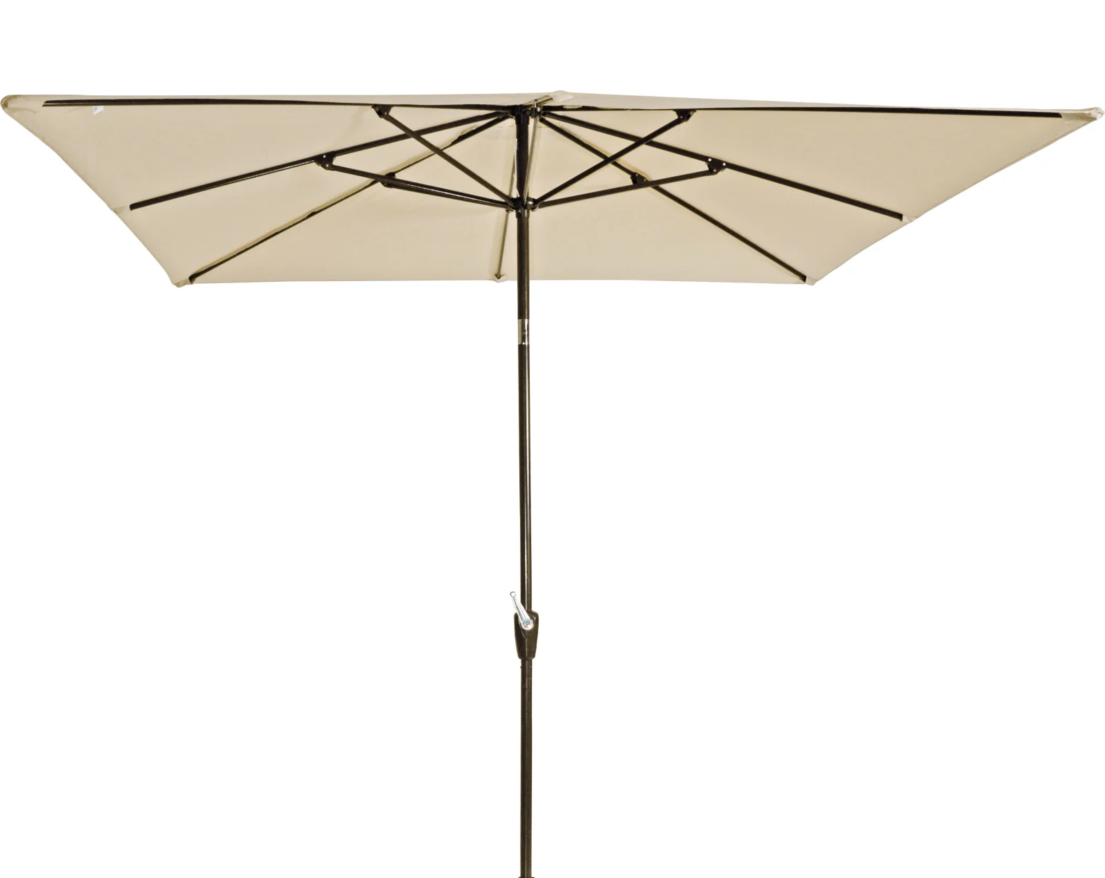 Lesli Living Libra Stokparasol - Parasol - Ecru - 250x250 cm