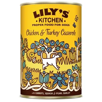 Lily's Kitchen Dog Chicken Turkey Casserole - 400 gr