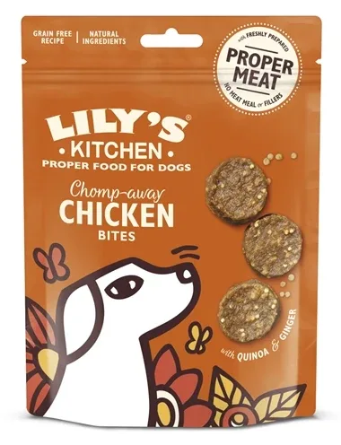 Lily's Kitchen Dog Chomp Away Chicken Bites - 70 gr