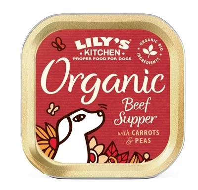 Lily's Kitchen Dog Organic Beef Supper - 150 gr