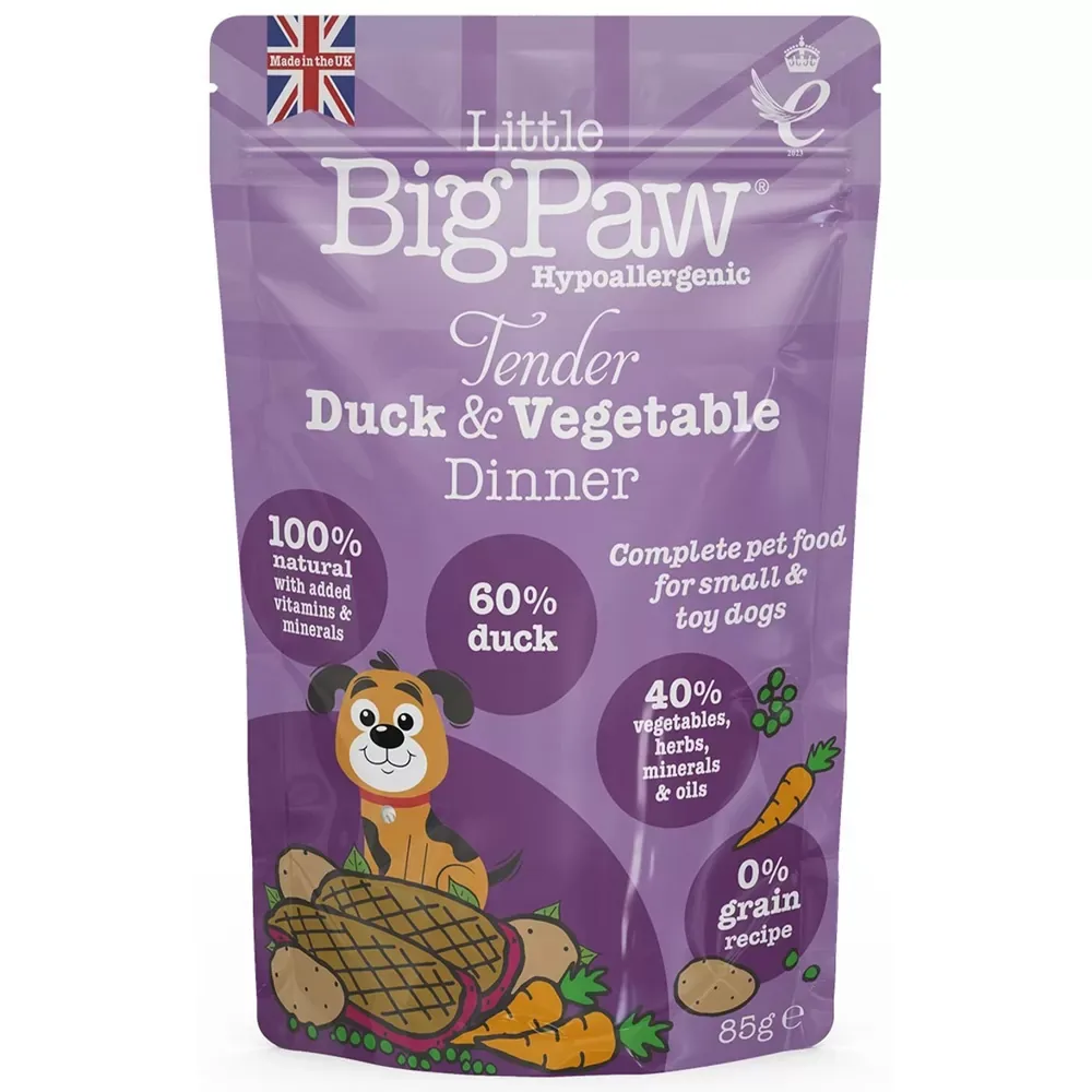 Little Big Paw Duck with Vegetables