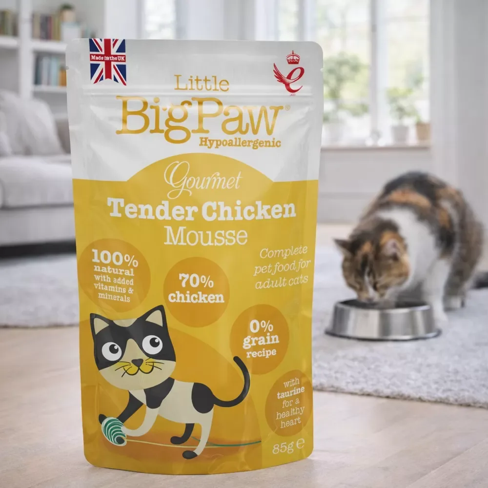 Little Big Paw Gourmet Chicken mousse for cats - Image 2