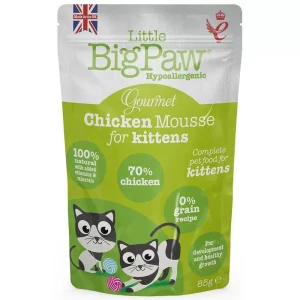 Little Big Paw Gourmet Chicken Mousse for Kittens