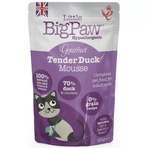 Little Big Paw Gourmet Duck Mousse for Cats