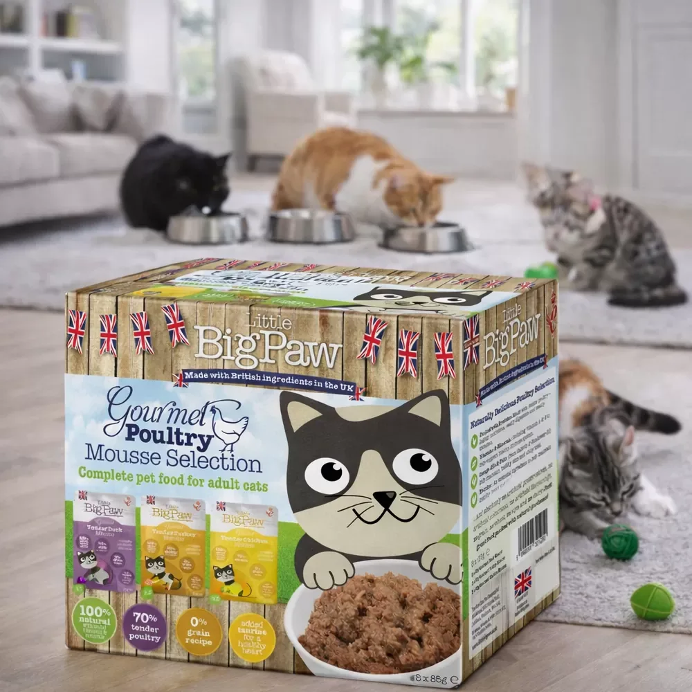 Little Big Paw Gourmet Multipack Poultry Mousse - Image 2
