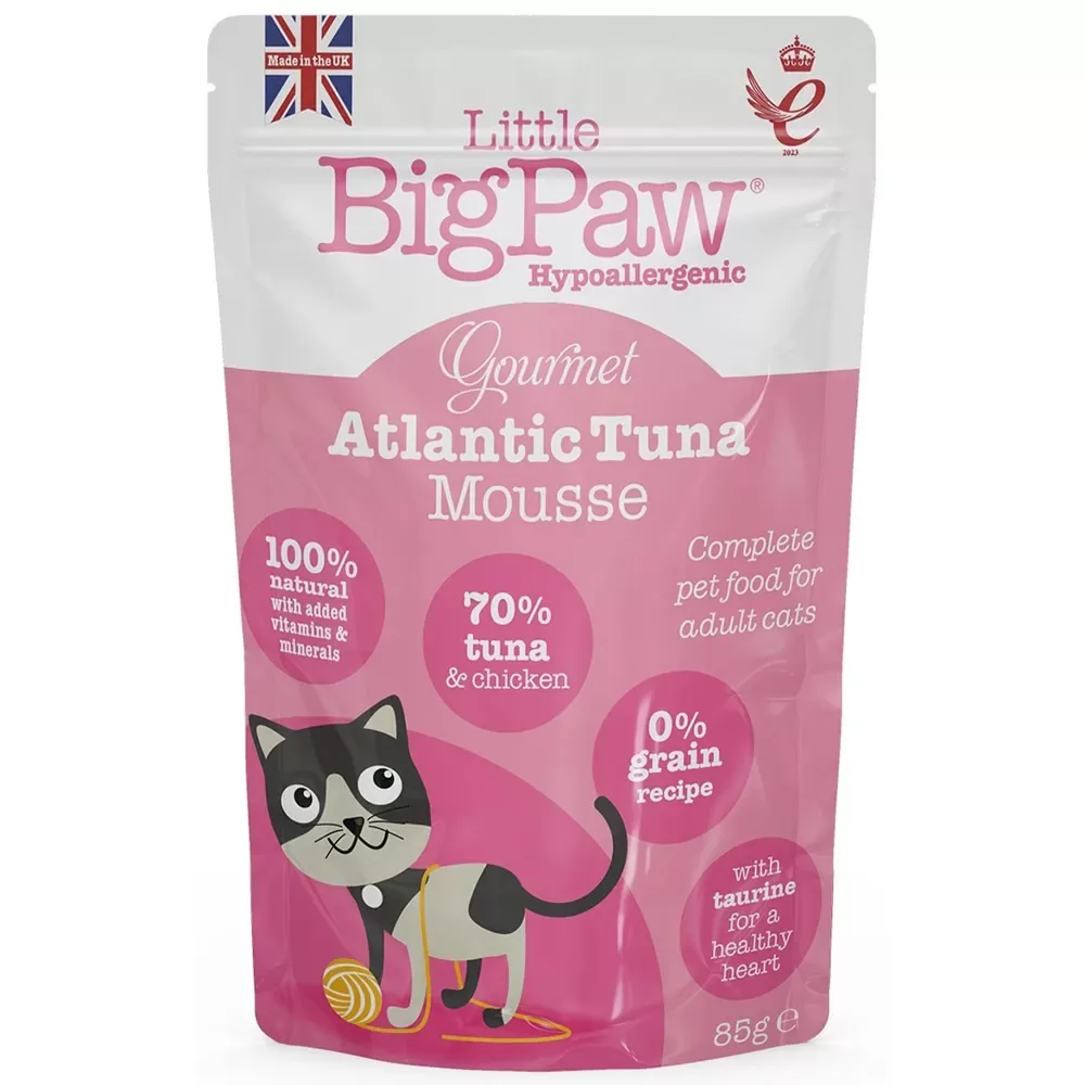 Little Big Paw Gourmet Tuna Mousse for Cats