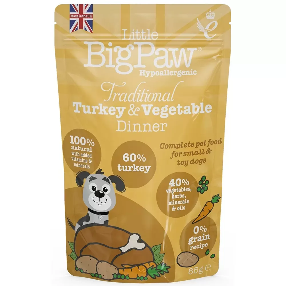 Little Big Paw Turkey with Vegetables