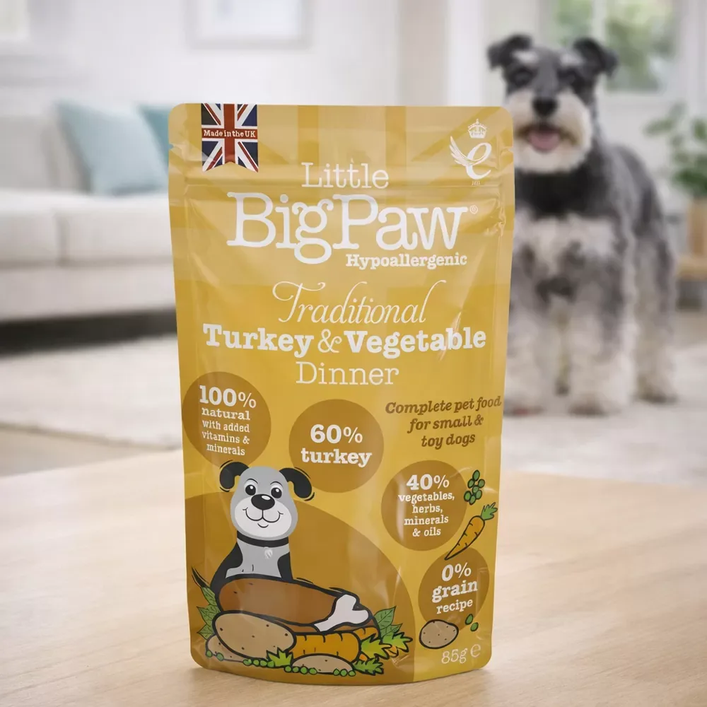 Little Big Paw Turkey with Vegetables - Image 2