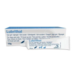 Lubrithal Ooggel voor hond en kat 15 gr