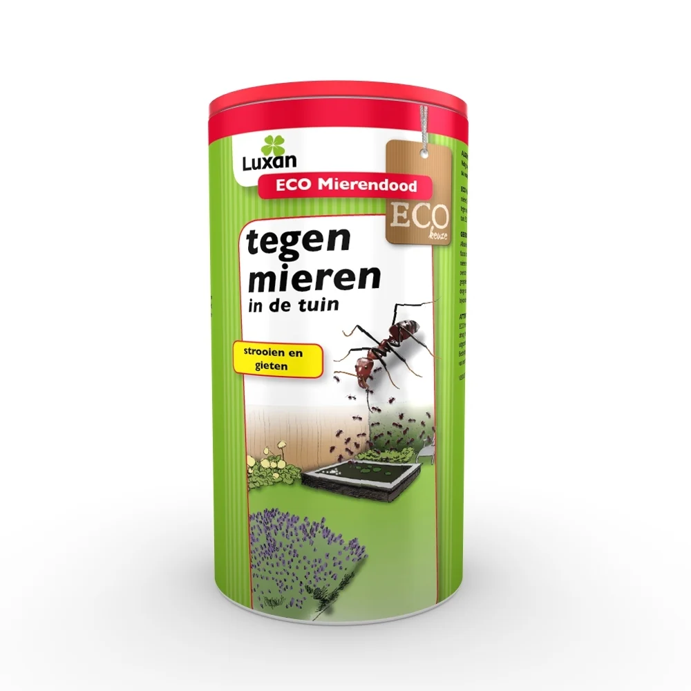 Luxan ECO Mierendood - Tegen mieren in de tuin - 500 Gram