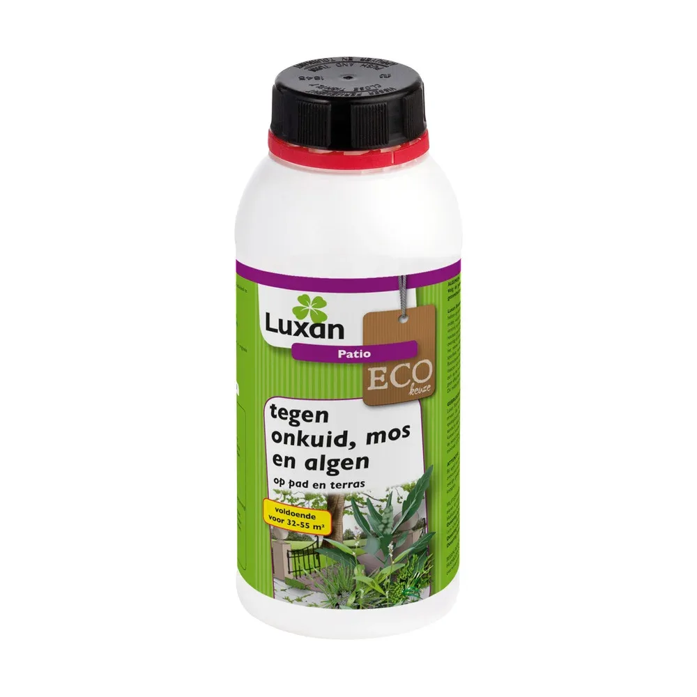 Luxan Patio ECO - tegen onkruid, mos en algen - 1 Liter