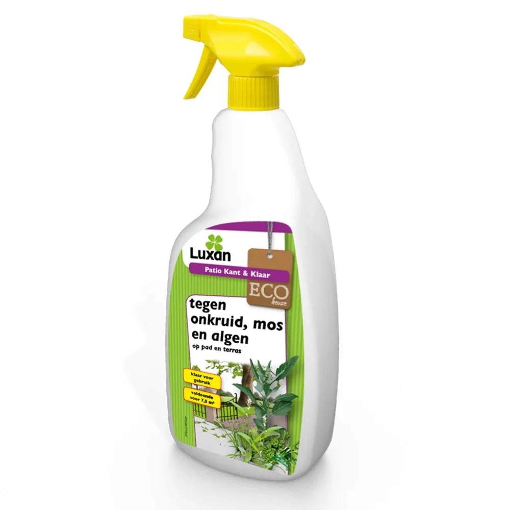 Luxan Patio Kant & Klaar ECO - tegen onkruid, mos en algen - 3 Liter