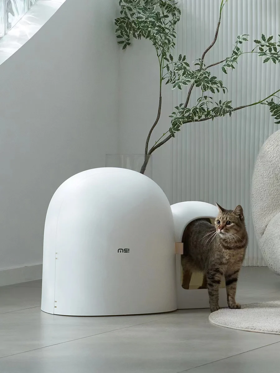 Makesure Design Kattenbak Max Wit