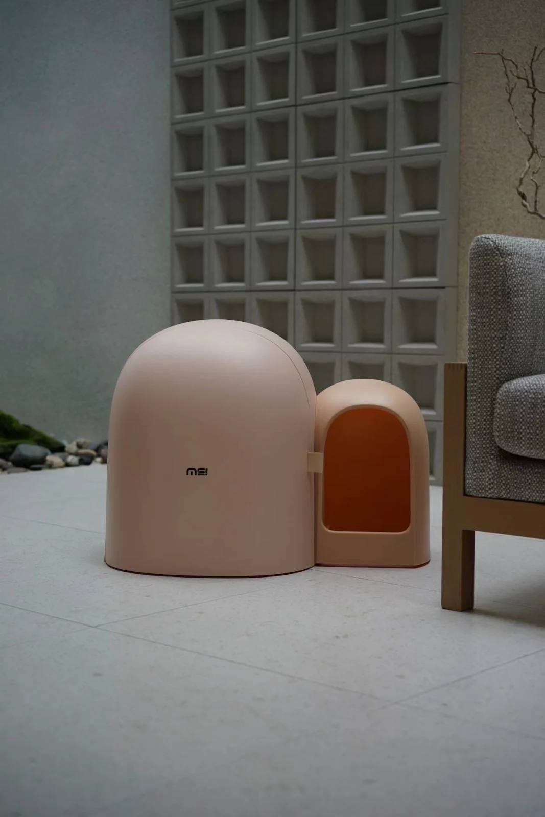 MakeSure Design Kattenbak Milk Tea