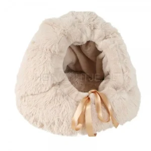 Mand Esther in Beige, Grijs en Bruin