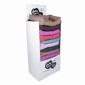 Mand rechthoekig Candy 56x43x16cm – display gemengde kleuren