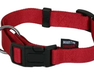 Martin Halsband Basic Nylon 20x30x1 cm - Rood