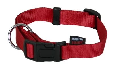 Martin Halsband Basic Nylon 20x30x1 cm - Rood