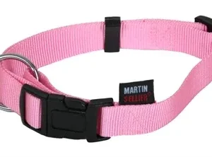 Martin Halsband Basic Nylon 20x30x1 cm - Roze