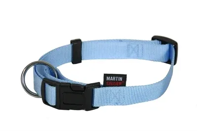 Martin Halsband Basic Nylon 30x45x1,6 cm - Blauw