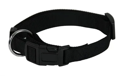 Martin Halsband Basic Nylon 30x45x1,6 cm - Zwart