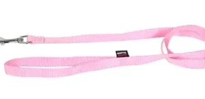 Martin Hondenriem Basic Nylon 120x1 cm - Roze