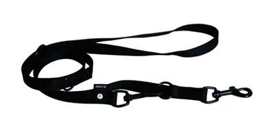 Martin Hondenriem Multipurpose Nylon 20 Mmx200 cm - Zwart
