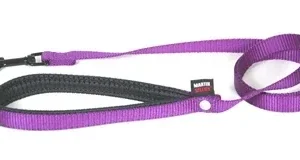 Martin Hondenriem Nylon 120x1,6 cm - Paars