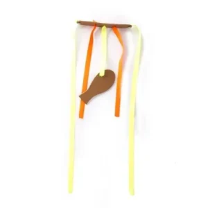 Martin Kattenspeelgoed Leana Kicker met Catnip Gerecycled 45x6,5x2 cm - Assorti