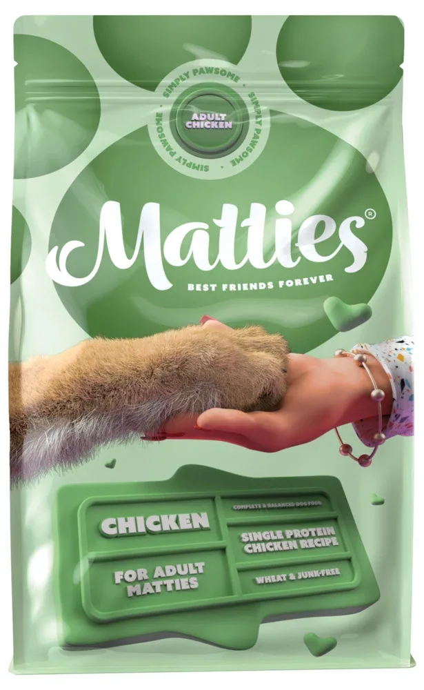 Matties Adult Sensitive - Hondenvoer - 3 Kilogram - lam