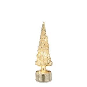 Mica Decorations Kerstboompje - Kerstdecoratie - Groen - 34x9.5 cm