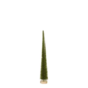 Mica Decorations Kerstboompje - Kerstdecoratie - Groen - 52x8 cm