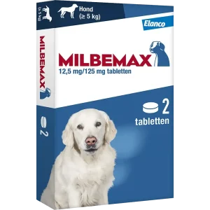 Milbemax Hond Groot 2 Tabletten