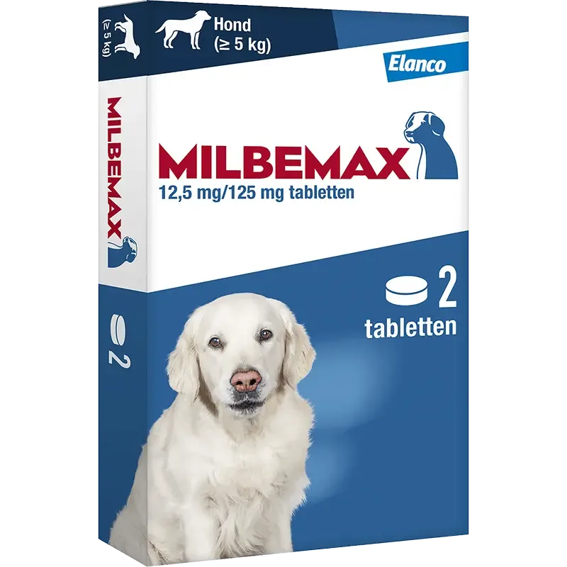 Milbemax Hond Groot 2 Tabletten