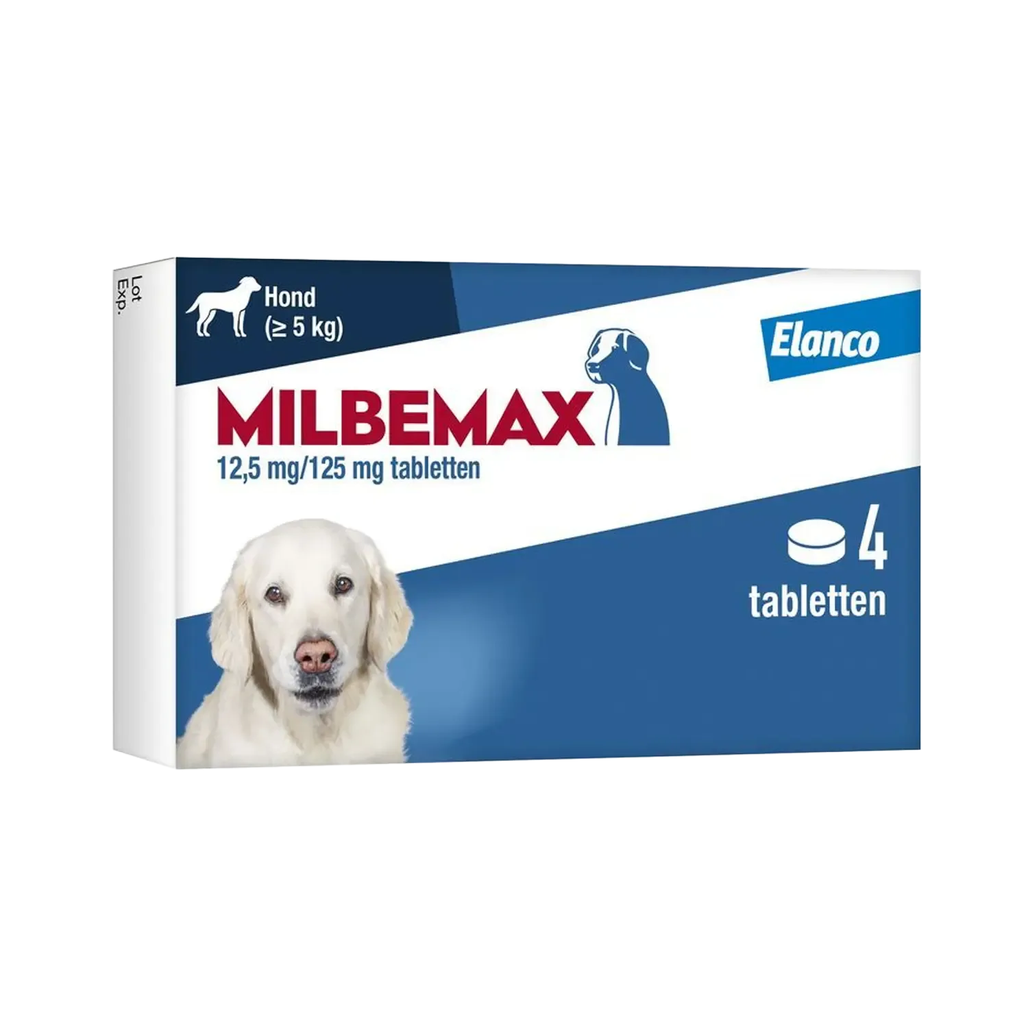 Milbemax Hond Groot 4 Tabletten